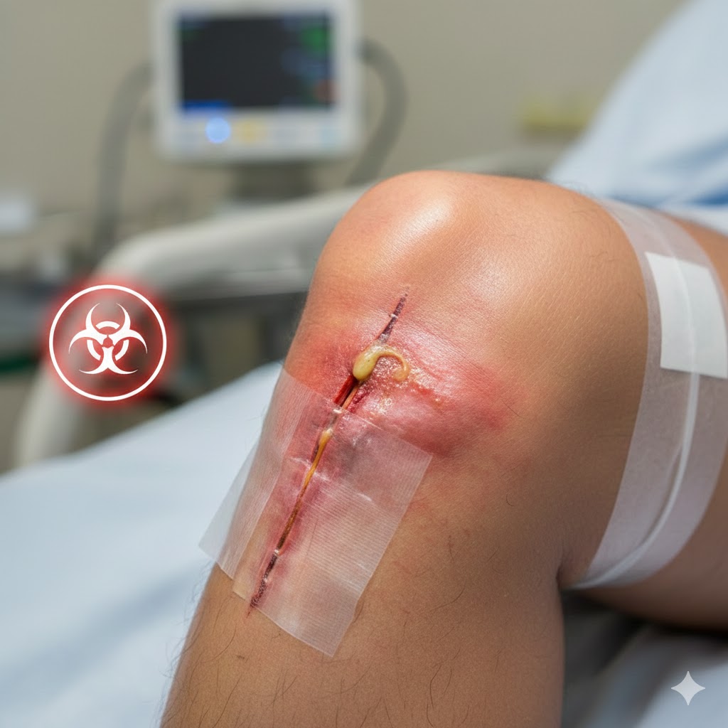 چرا جراحان زانو این‌قدر از عفونت بعد از تعویض مفصل می‌ترسند؟