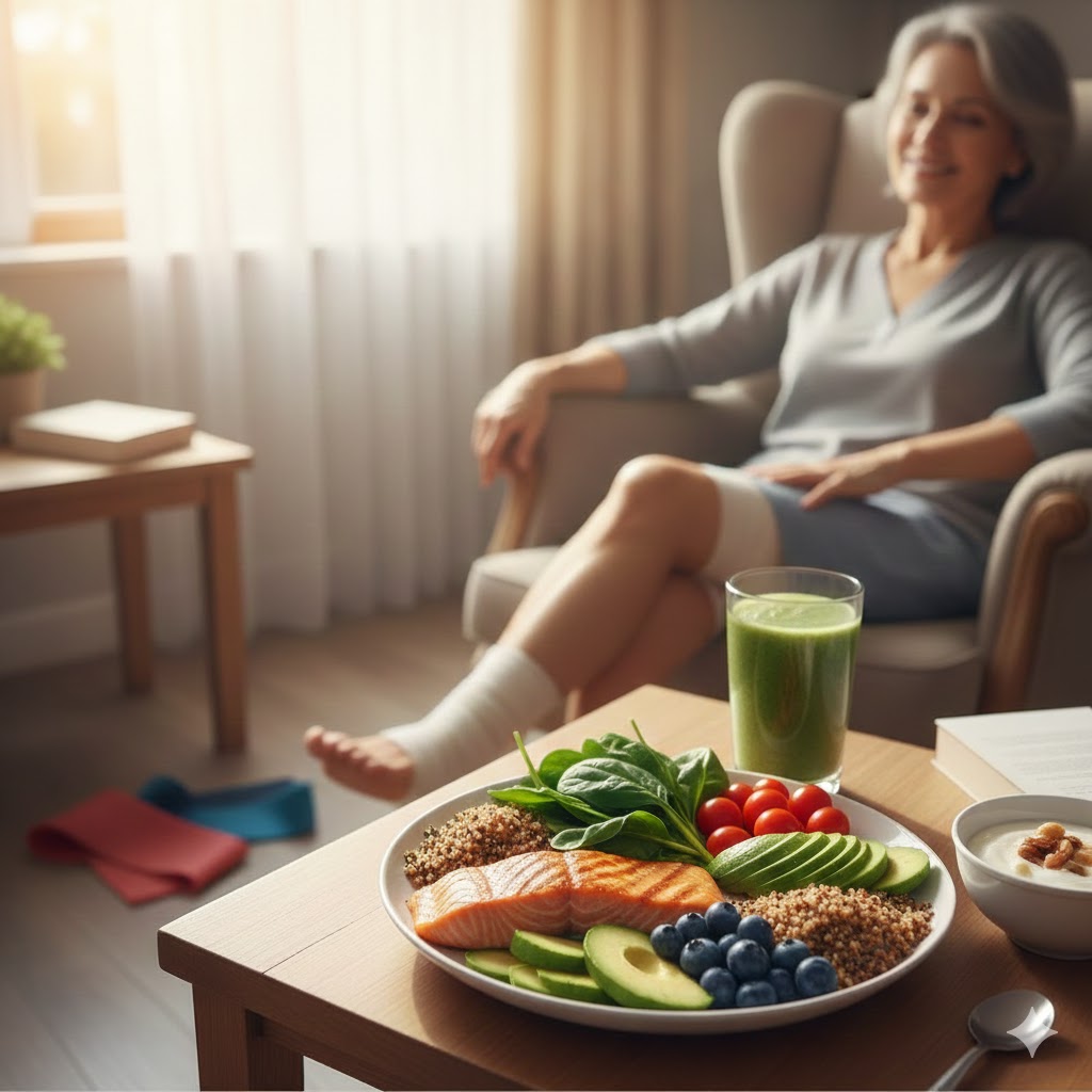 اهمیت تغذیه در دوران بعد از جراحی تعویض مفصل