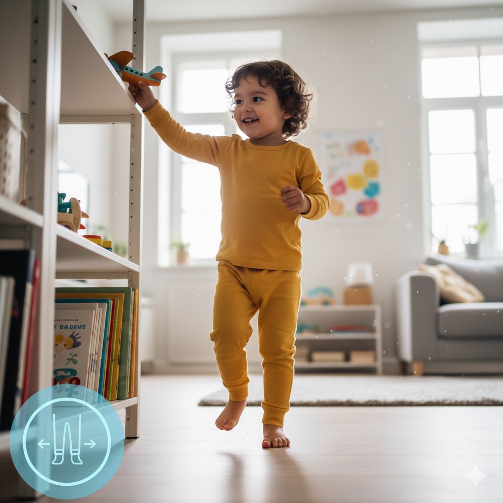 چرا کودک من روی پنجه‌هایش راه می‌رود؟
