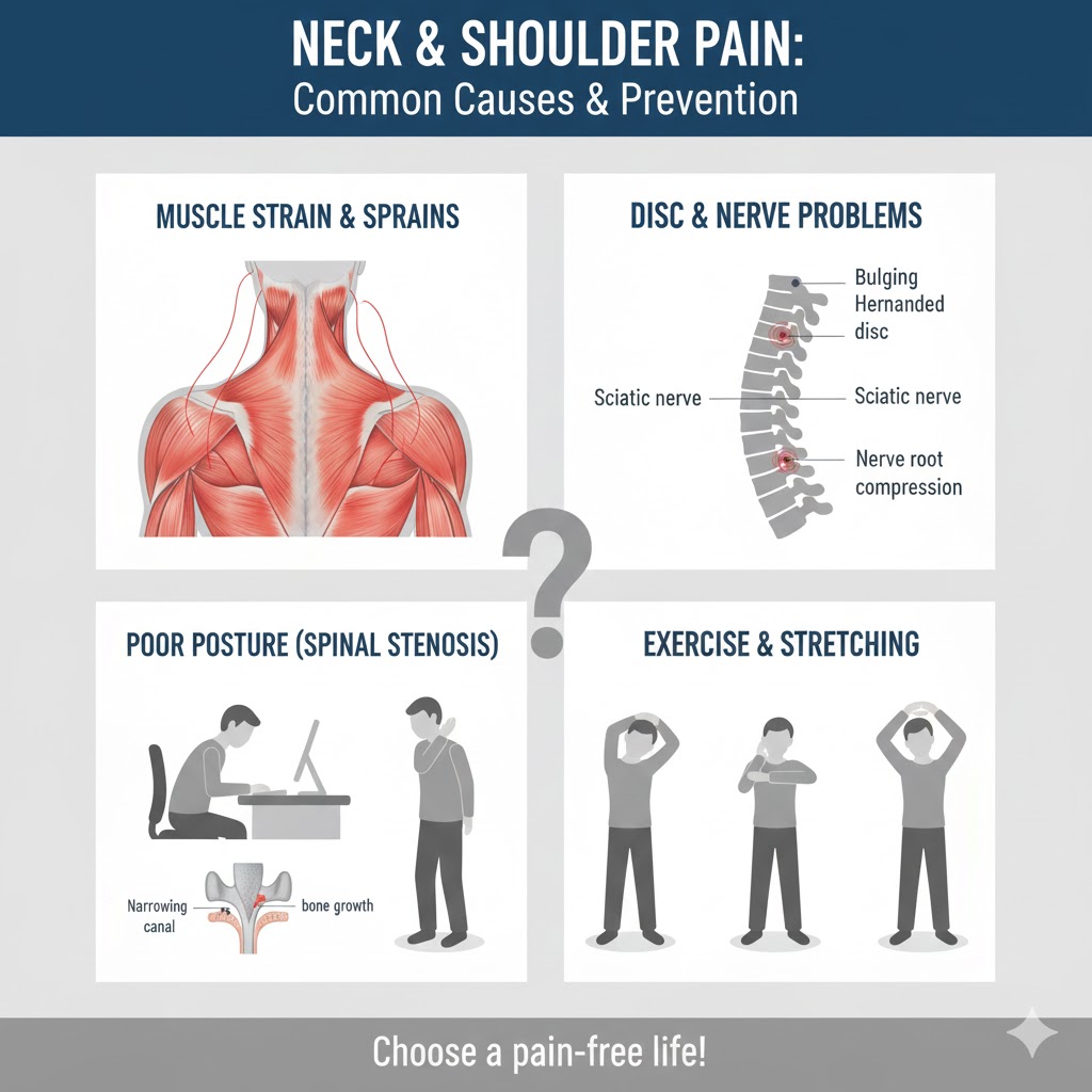 چرا دردهای گردن و شانه با هم اشتباه می‌شوند؟