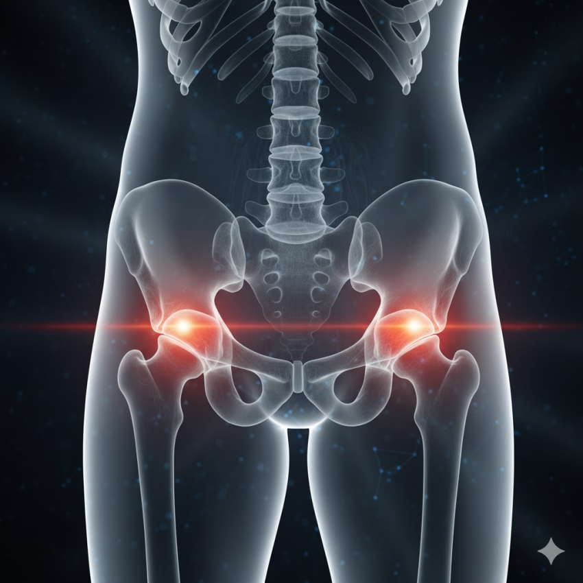 مفصل هیپ کجاست؟