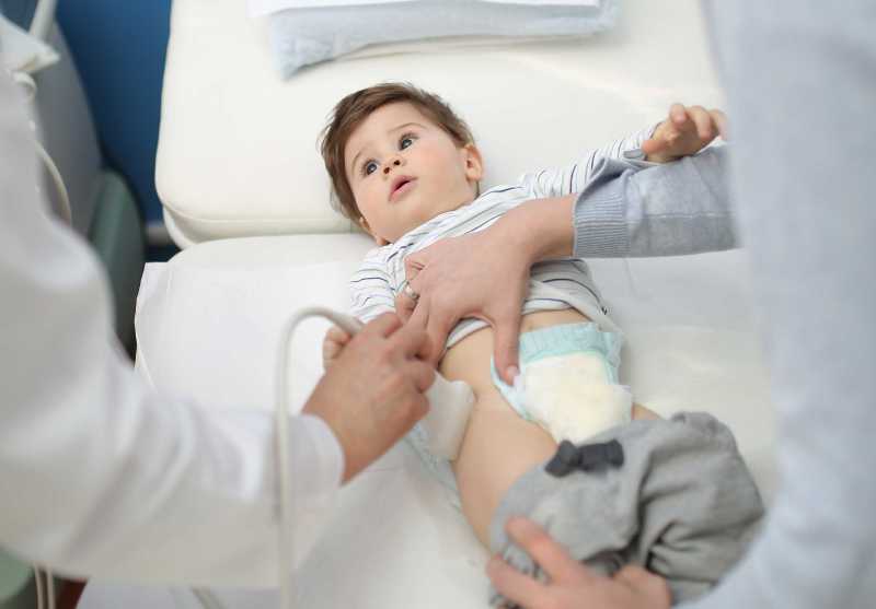 در رفتگی لگن نوزاد