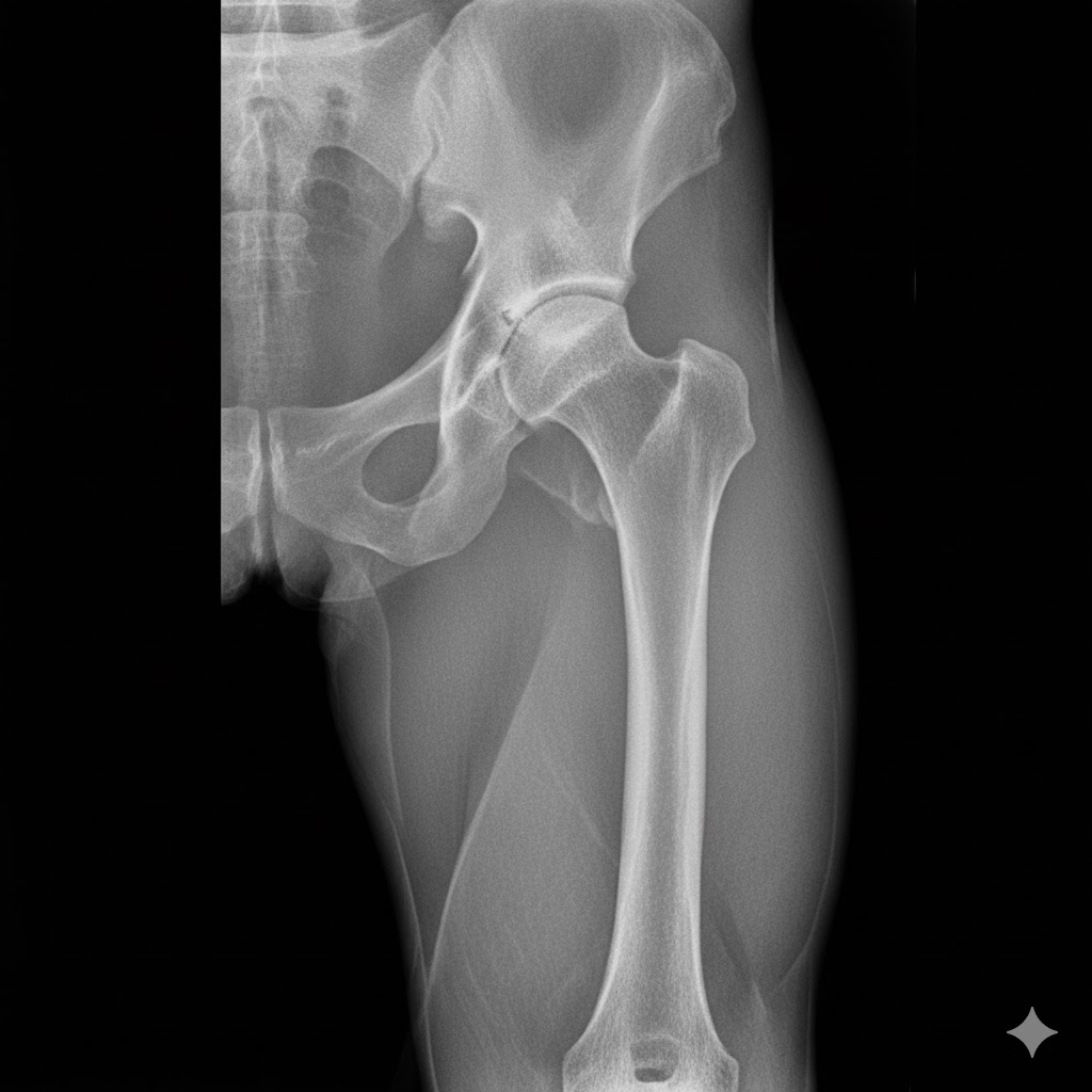 شکستگی تنه استخوان ران در فرد بالغ