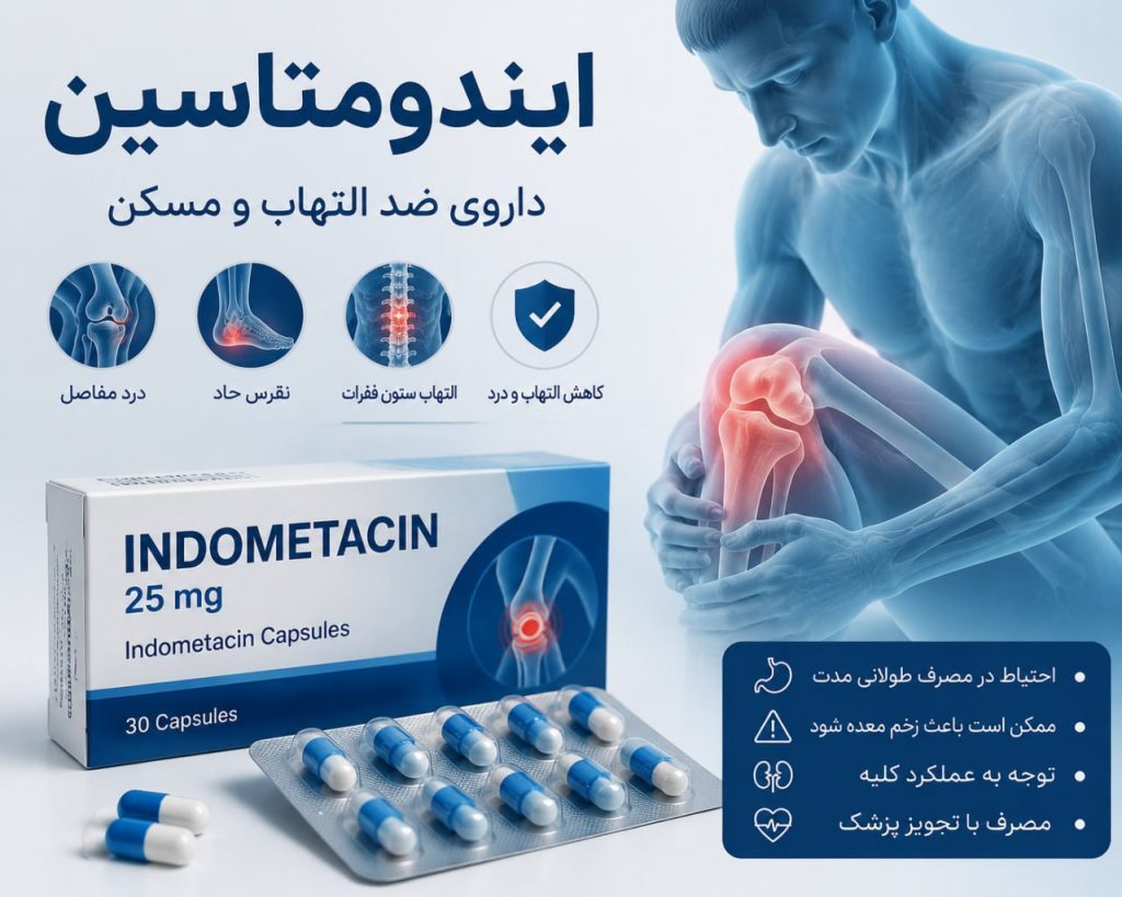 همه چیز درباره ایندومتاسین